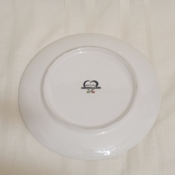 Ceramica Cuore Plate Made In Italy - Picture 2 of 5